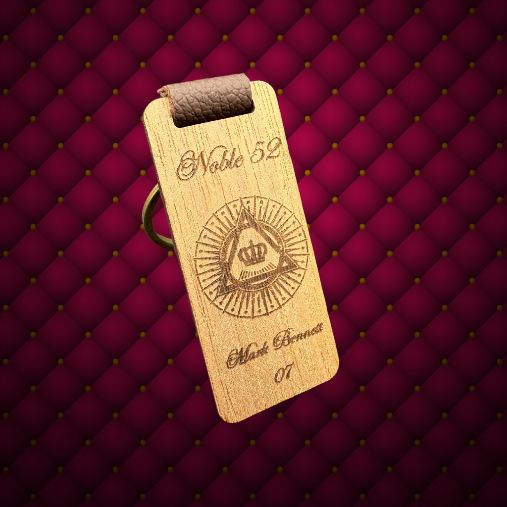 Noble 52 Personalised Key Chain