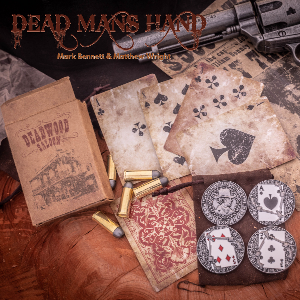 The Dead Mans Hand (Standard Edition) - Mark Bennett & Matthew Wright (Gimmicks & Online Instructions)