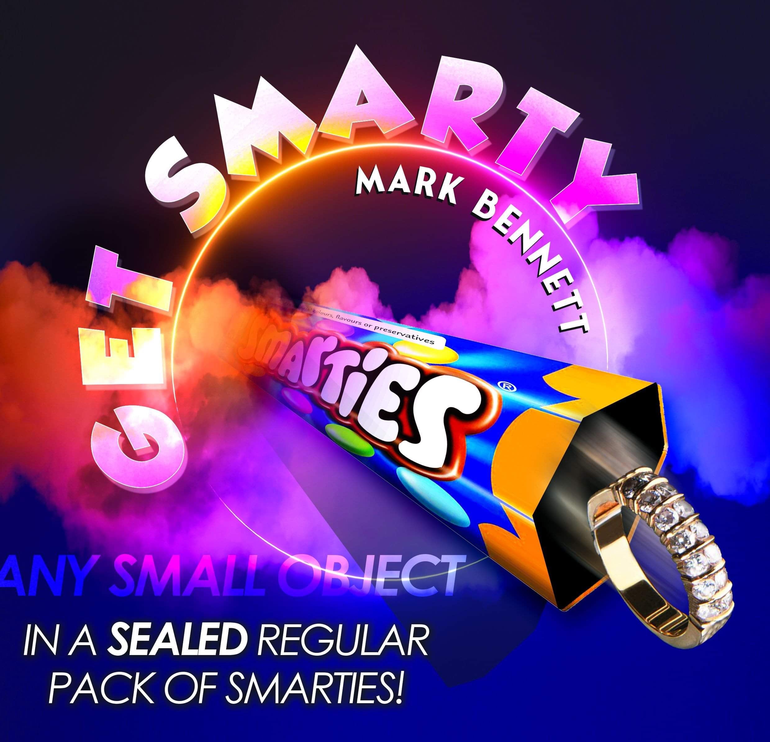 Get Smarty 3D and Ring Vanish Handkerchief - (Gimmicks & Online Instructions) by Mark Bennett