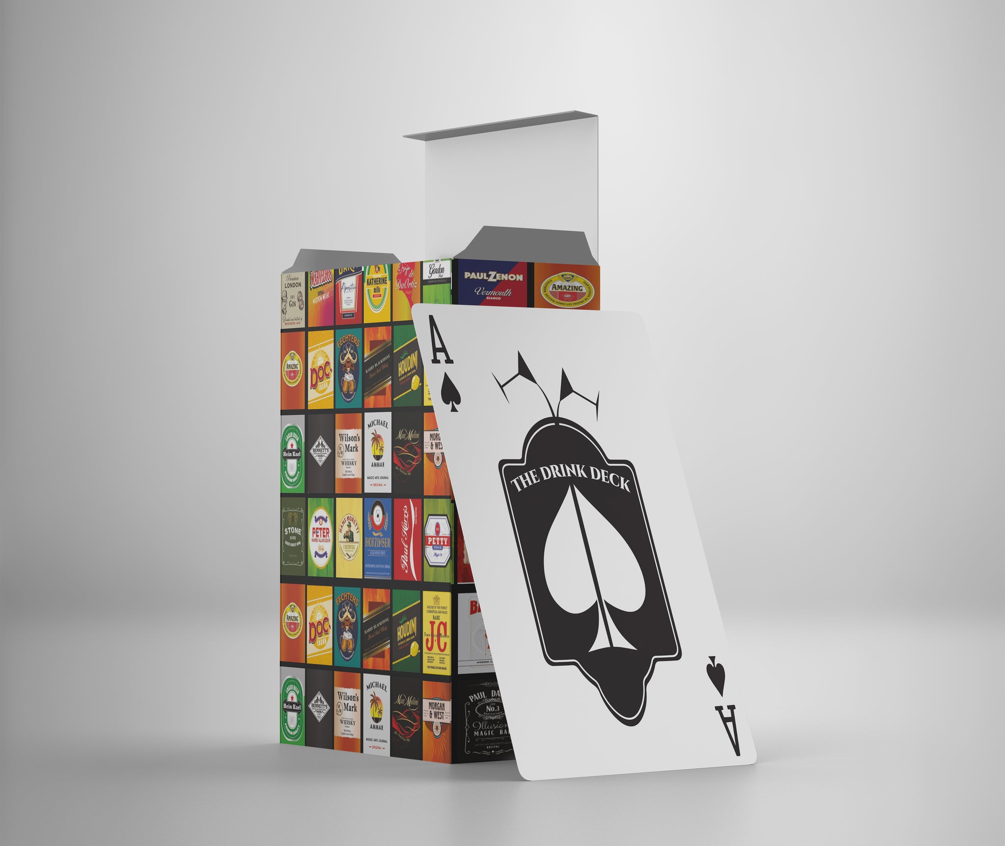 The Drink Deck - by Mark Bennett (Playing Cards)