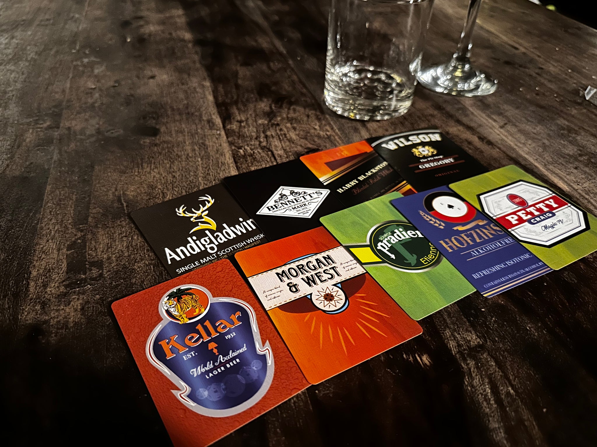 The Drink Deck - by Mark Bennett (Playing Cards)