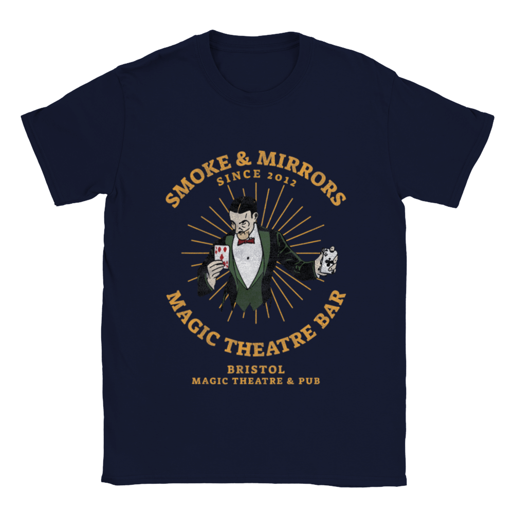 Smoke & Mirrors - Retro Logo - T-shirt
